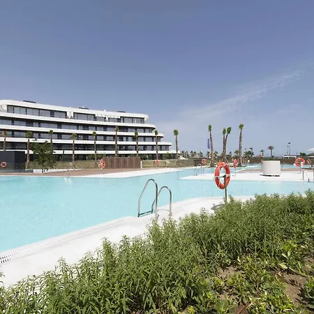 Espectacular Bajo Con Jardin En 1ª Linea De Playa Апартаменты Торремолинос