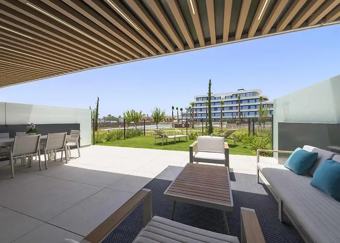 Appartement Espectacular Bajo Con Jardin En 1ª Linea De Playa Torremolinos